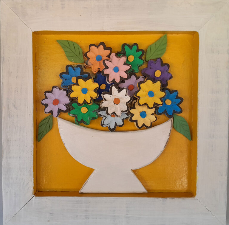 Lindo Quadro Recortado Em Madeira Para Sua Sala