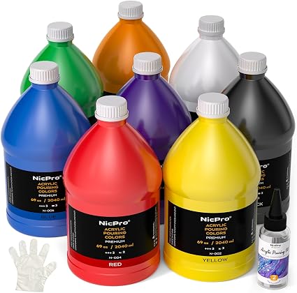 Tinta acrilica potes grandes