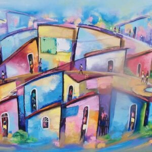 Quadro Decorativo Abstrato Para Sala ou Escritório 120x80