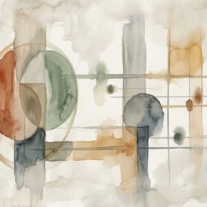 Quadro Geométrico em Canvas  Para Sala ou Escritório 140 x 0,70
