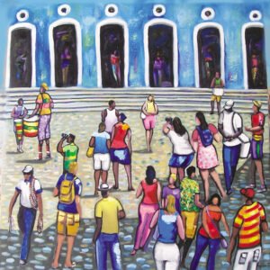 Quadro original Pelô 0,80 x 0,80 Para Sala ou Escritório