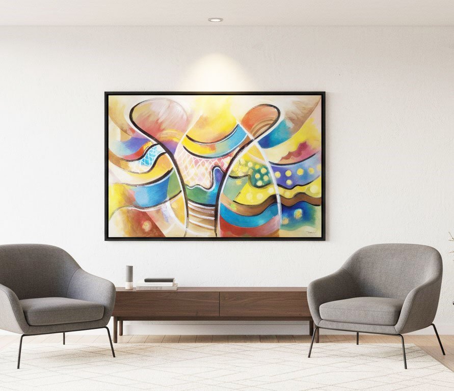 Quadro original 100 x 0,90 Para Sala ou escritório