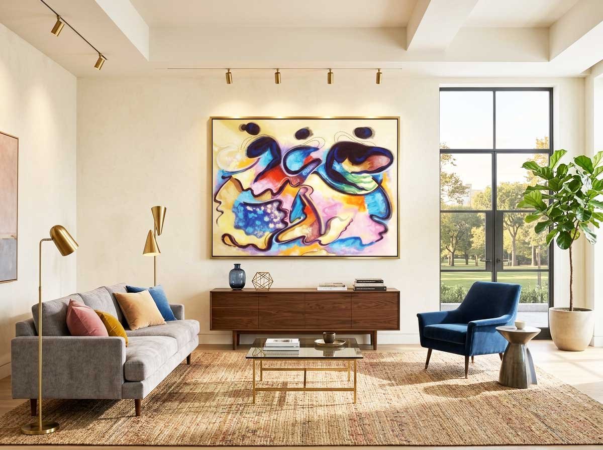 Quadro Original 3 Baianas Decorativo 0,80 x 0,50