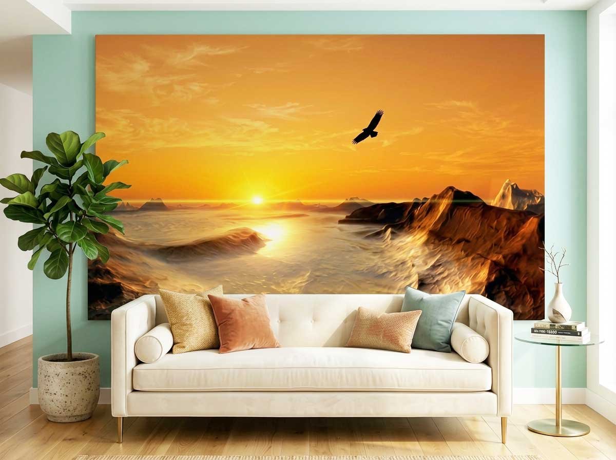 Quadro Retrô Canvas Para Decorar Sala ou Escritório 130×0,70
